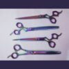 Professional 4 Pieces Dog/Pet Grooming Shears Multi Color